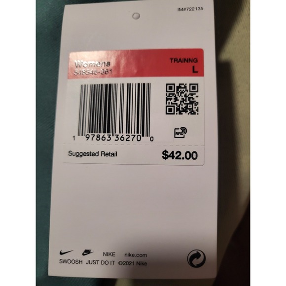 Nike green L /Fila blue M /Hanes black XL Sports top Bundle 3pk NWT - Picture 4 of 11